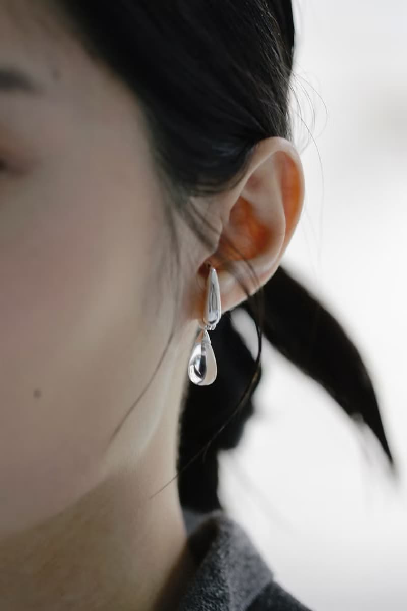 -droplet Earrings雨珠耳環