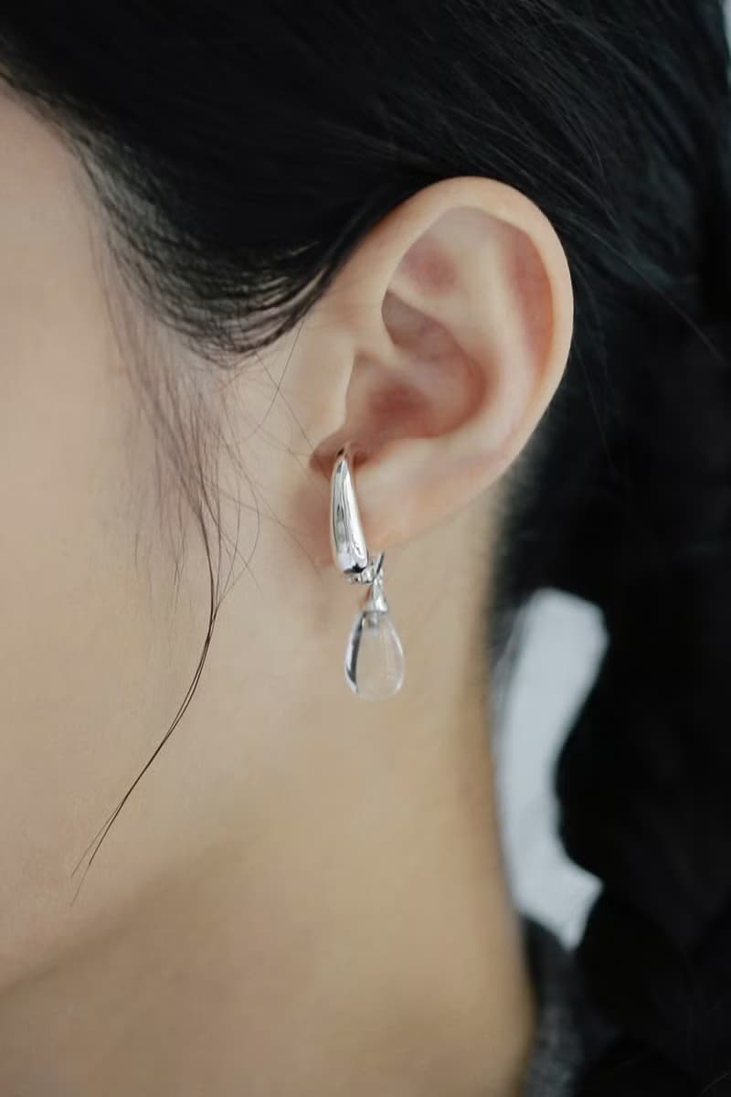 -droplet Earrings雨珠耳環