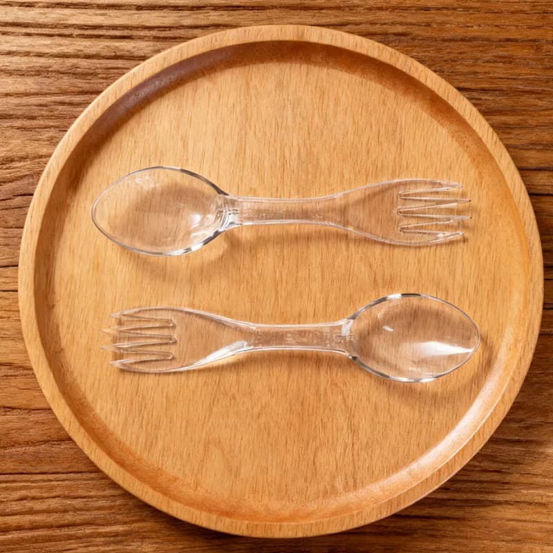 【哩皿生活】Tritan 湯匙叉6入組  環保餐具 湯匙 湯杓 叉子