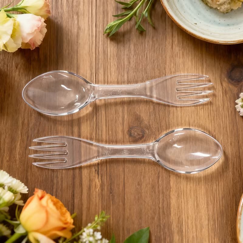 【哩皿生活】Tritan 湯匙叉6入組  環保餐具 湯匙 湯杓 叉子