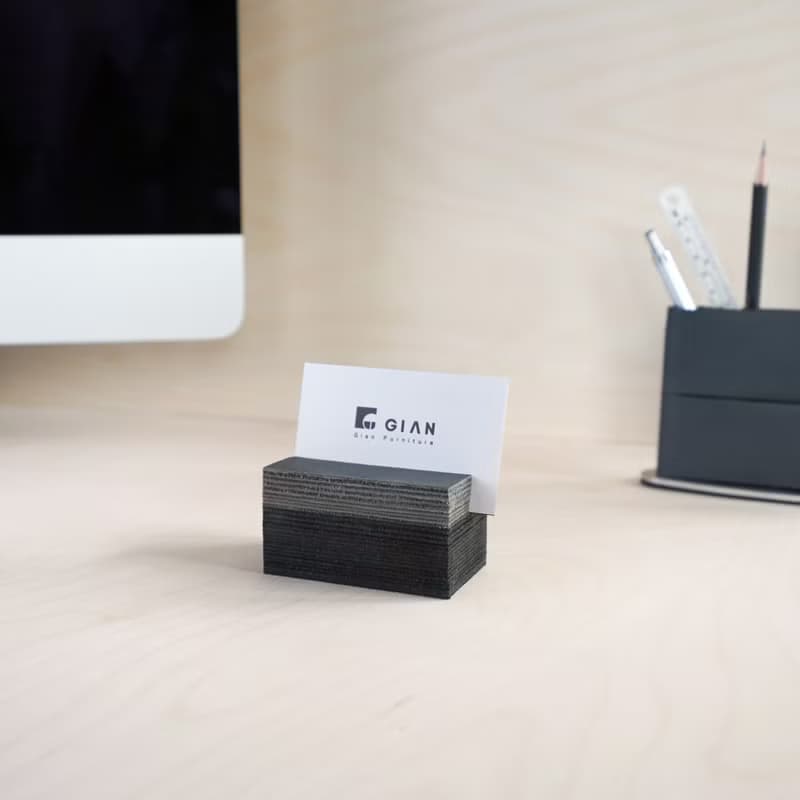Cube皮革名片架 | 名片座 | 明信片 |長款 | 多色