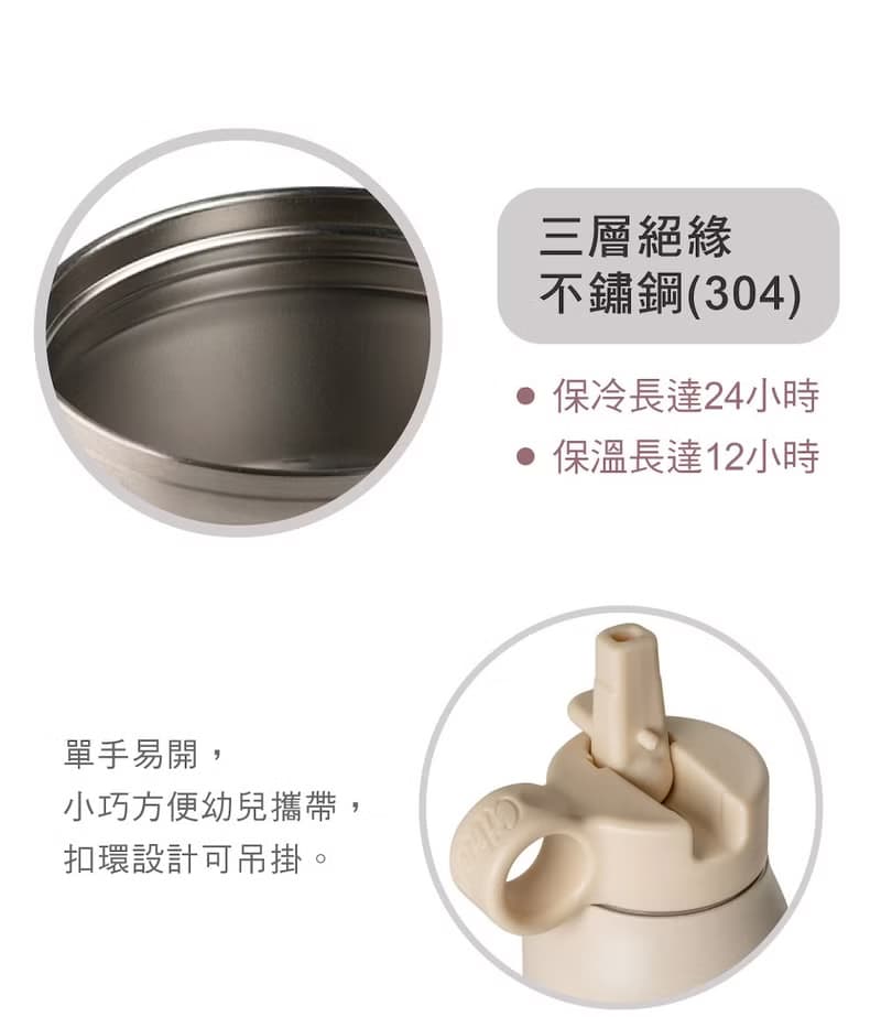 快速到貨【Citron】三層保溫瓶_250ml_交通工具