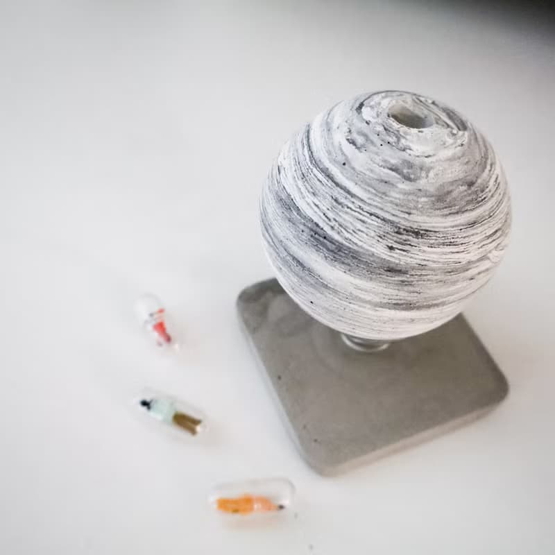 月球造型擴香石 聖誕禮物