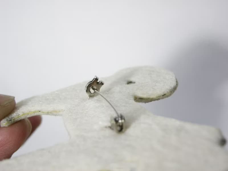 貓 刺繡別針 /刺繡貼(1個) __ 刺繡、聖誕禮物、插畫、免運 cat