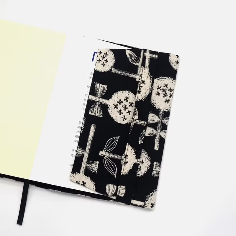 花束布書衣/布書套 可調式  日本布