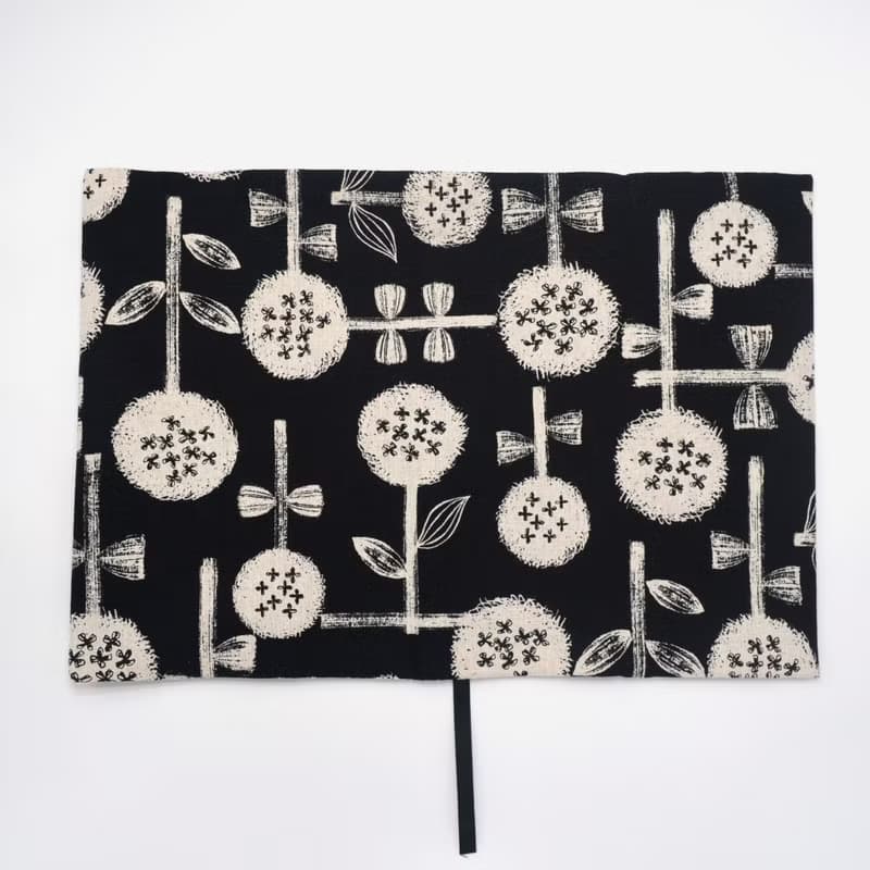 花束布書衣/布書套 可調式  日本布