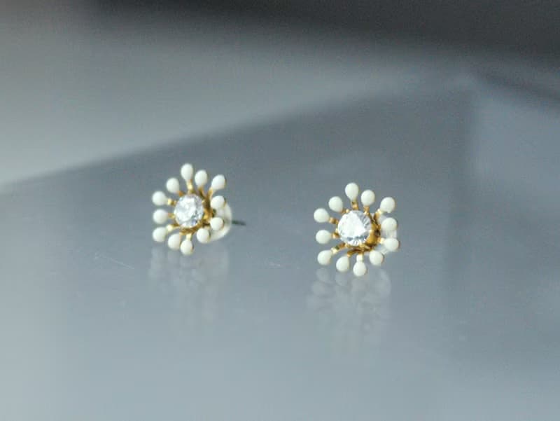 ONCE LITE | 暮光系 - BLOOM * 黃銅耳環