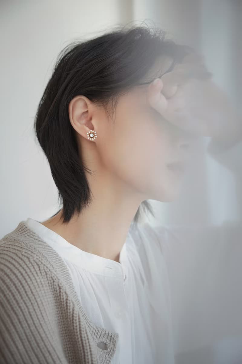 ONCE LITE | 暮光系 - BLOOM * 黃銅耳環