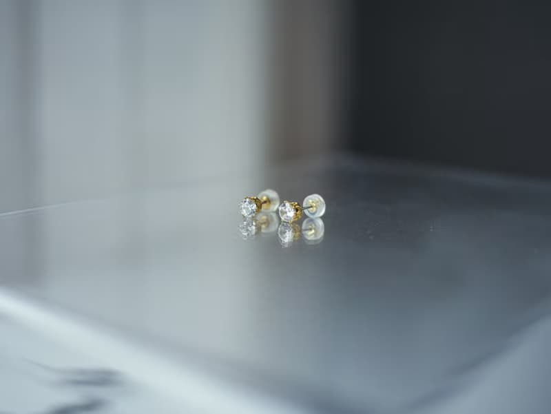 ONCE LITE | 暮光系 - BLOOM * 黃銅耳環