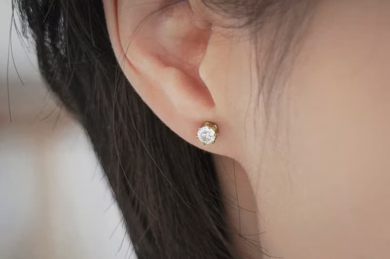 ONCE LITE | 暮光系 - BLOOM * 黃銅耳環