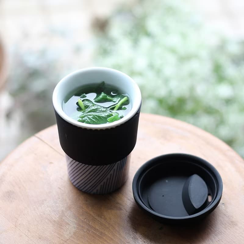 padou Lid Cup 250ml Mug Ceramic Coffee Tea Gift Present Tumbler Gift Mug Japan