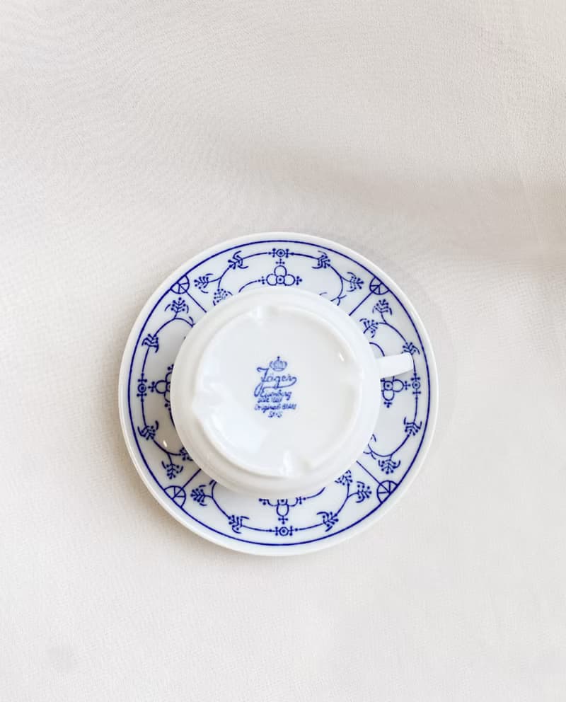【好日戀物】德國KAHLA-BLAU SAKS系列鄉村風古典咖啡杯盤組儀式