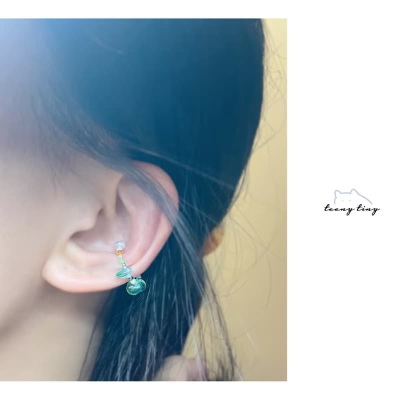 Room 1001 | Palette • 三色 手工耳骨夾