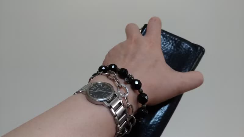 (天然石水晶手鍊)黑瑪瑙 X 黃鐵礦 X 虎頭手鍊