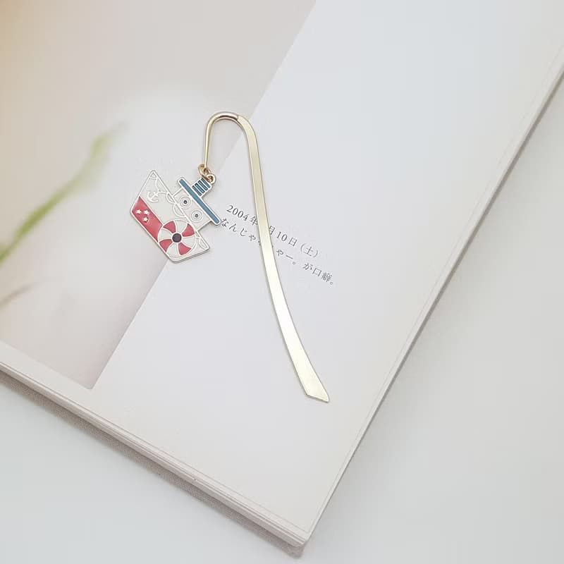 cute boat-shaped book mark, boat,sea