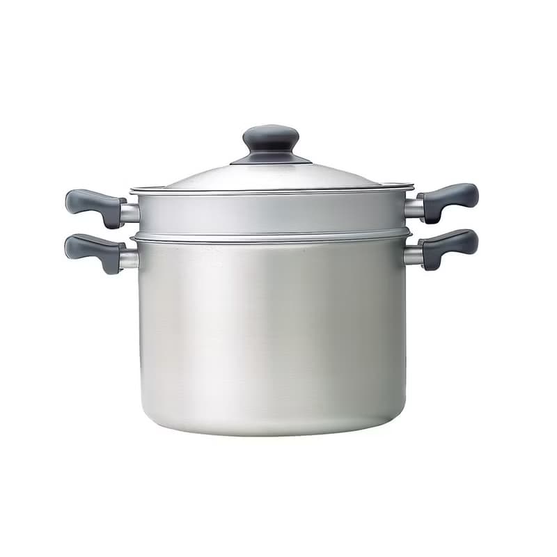 【柳宗理】 雙耳高鍋22cm-附蓋.濾網