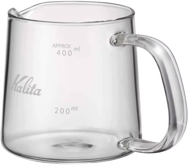【日本】Kalita│Jug 400 耐熱玻璃 咖啡壺 (約400ml)