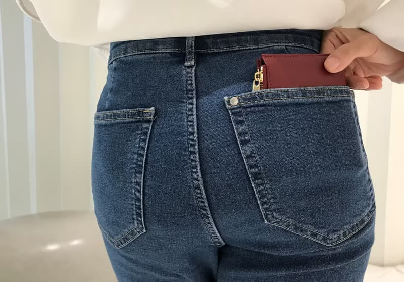 短夾包 真皮皮夾 Minimalist Slim Leather wallet - Red