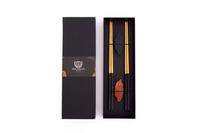 304不鏽鋼筷子套裝- 2對筷子 2個筷子架