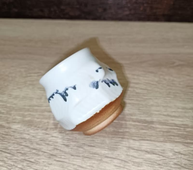汝窯手作刀削杯-鶯歌李玟叡