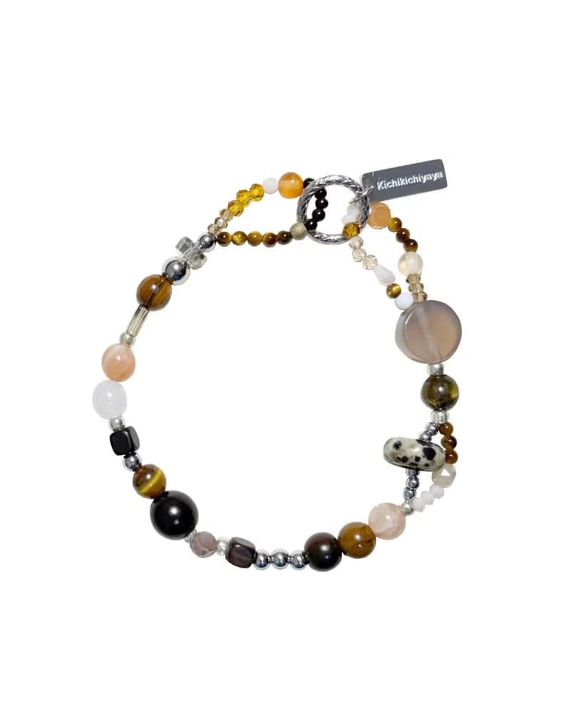 Chestnut Gemstone Bracelet 048