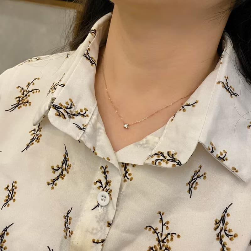 925純銀 | 緊緊相擁_項鍊