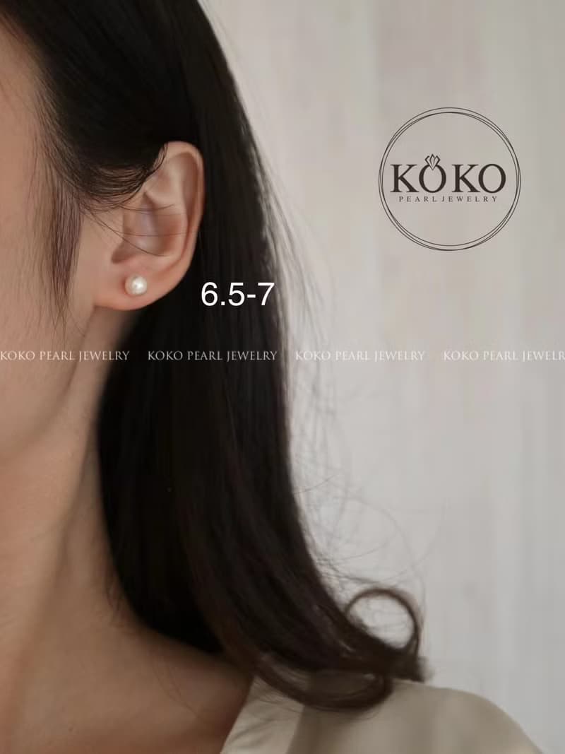日本直送 Akoya珍珠耳環 耳針 日本珍珠 天然珍珠 18k金 不同點位