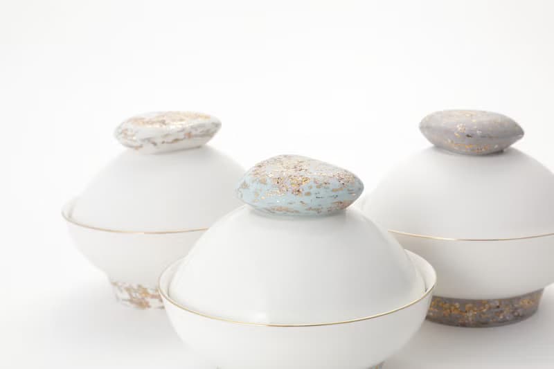 JIWOON Arabic Dessert Bowl With Lid_White