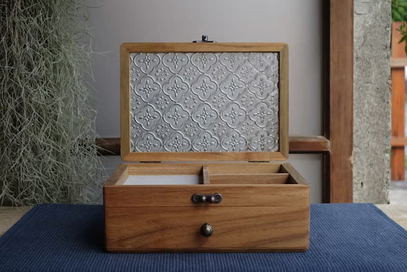 ShouZhuo handmade---雙層首飾盒
