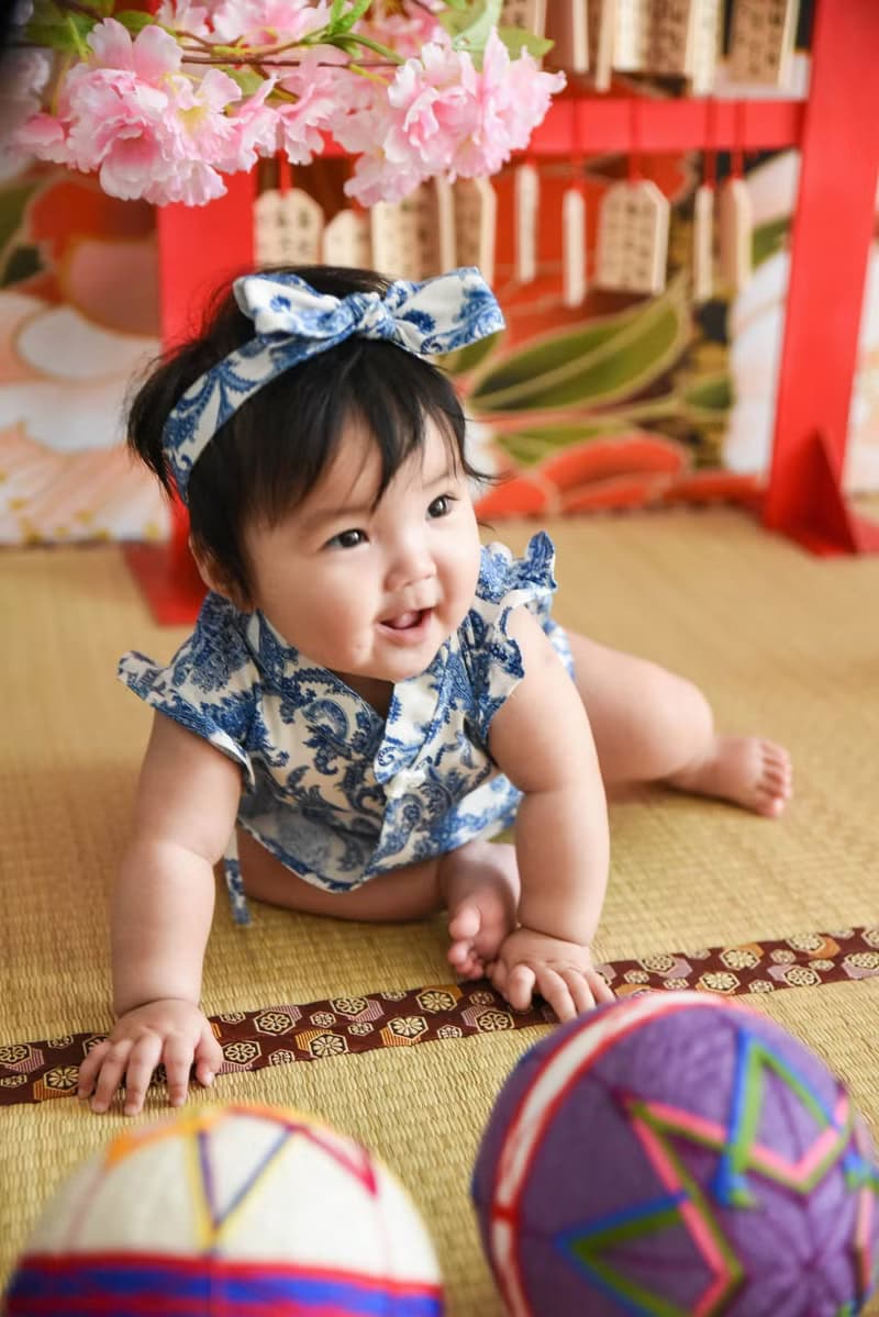 青花瓷 包屁衣TUTU  抓周 收涎 彌月