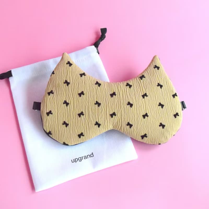 日本貓耳型眼罩 Dreamy Ribbon | 有附收納袋 | 免費禮品包裝