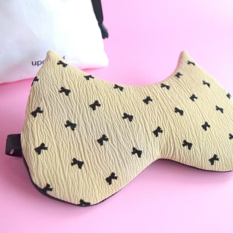 日本貓耳型眼罩 Dreamy Ribbon | 有附收納袋 | 免費禮品包裝