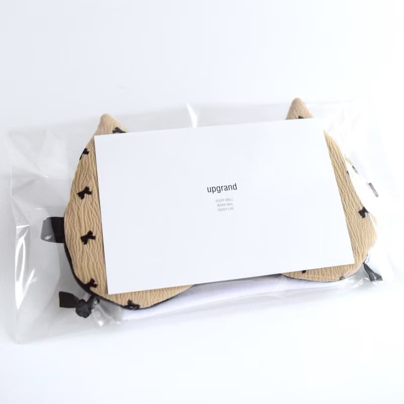 日本貓耳型眼罩 Dreamy Ribbon | 有附收納袋 | 免費禮品包裝