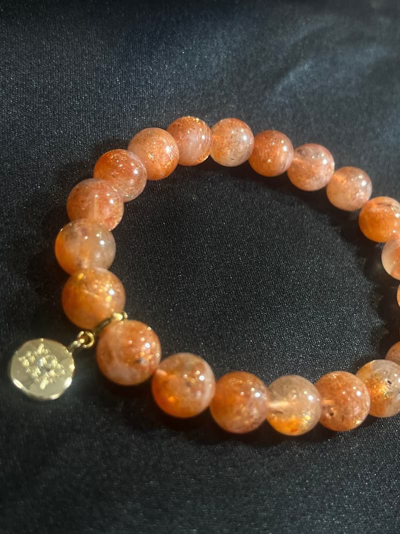 女巫彩寶。燦燦 。金太陽 貴人 財運 水晶 手鍊 手環 手串