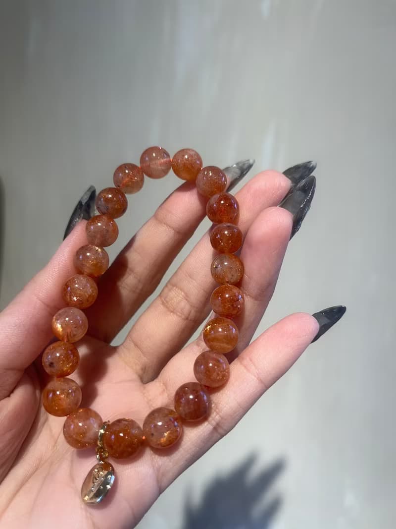 女巫彩寶。燦燦 。金太陽 貴人 財運 水晶 手鍊 手環 手串