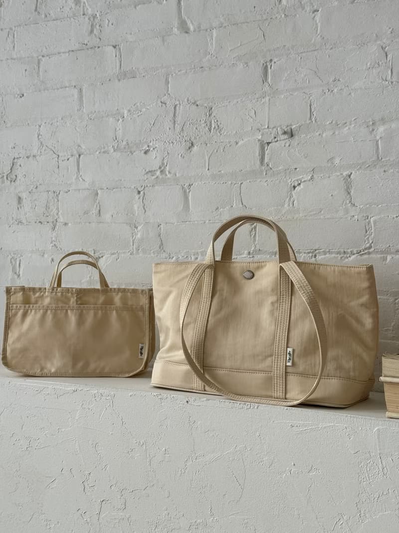 韓國 The Ally | MOLLY BAG (附化妝小包) | 運動包 | 米色