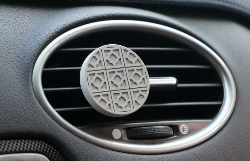 水泥花磚車用擴香石-磁吸式(多角花) | 質感與生活的MIT