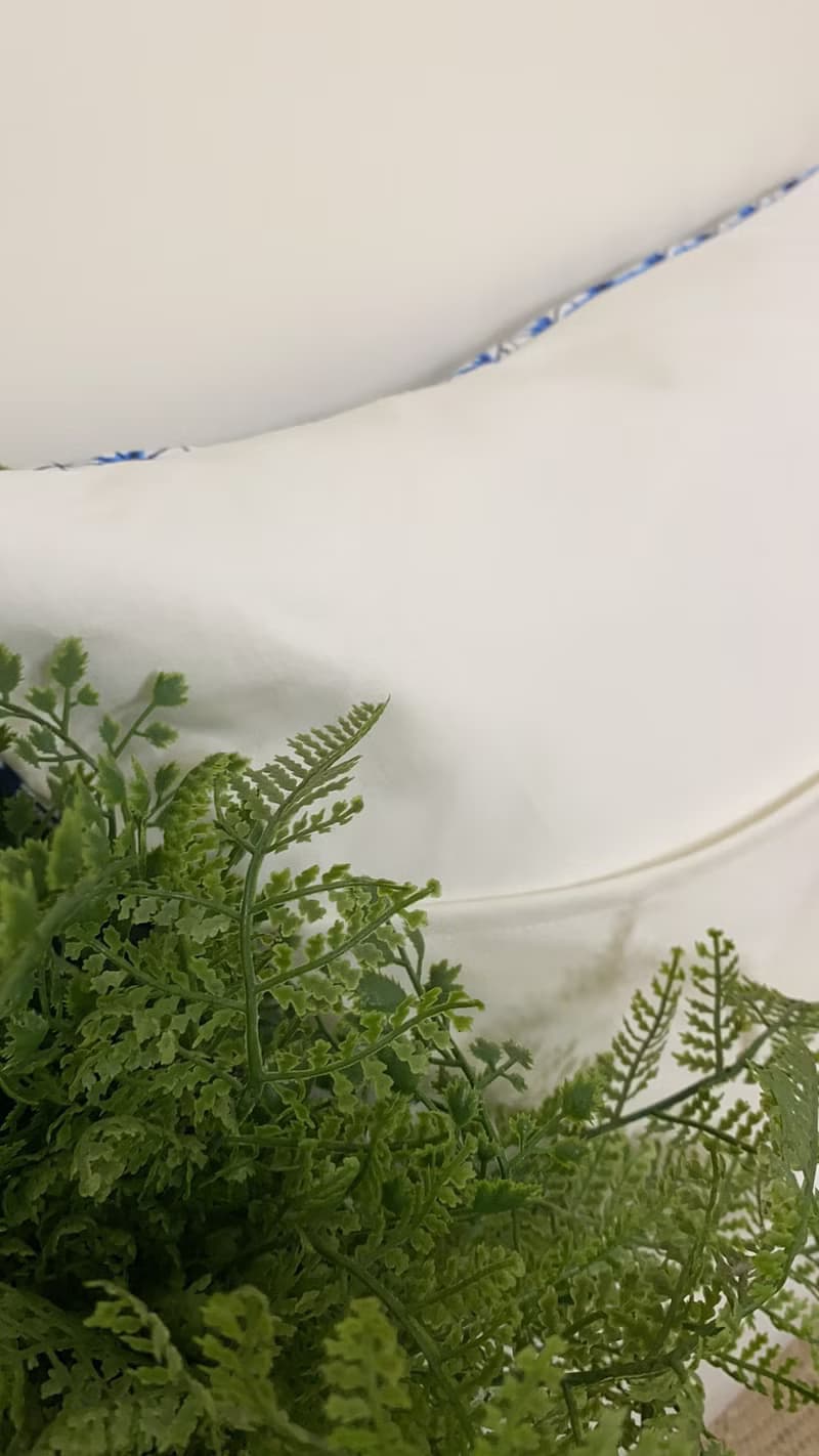 北歐風格簡约藍色幾何圖案抱枕靠枕靠墊枕套