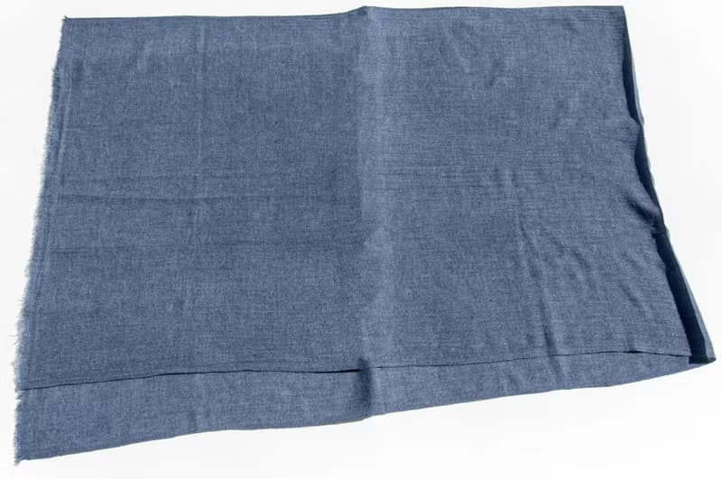 喀什米爾Cashmere/羊絨圍巾/純羊毛圍巾披巾/戒指絨披肩-藍色海洋