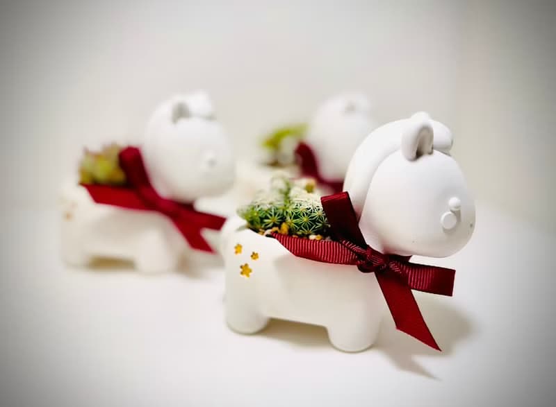 2026馬年造型擴香石多肉_丙午農曆新年送禮首選