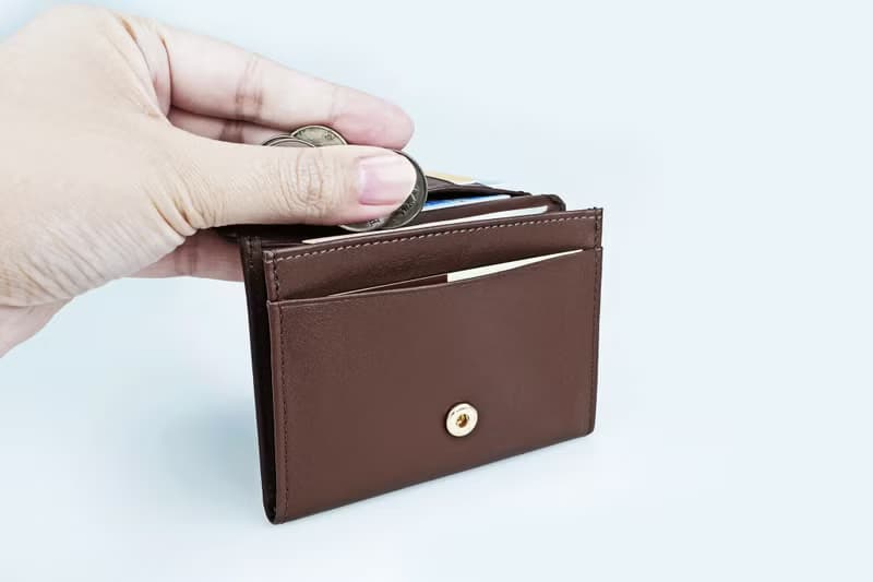 Chocolate: Mini Purse / Cow Leather