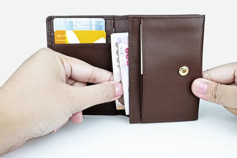Chocolate: Mini Purse / Cow Leather