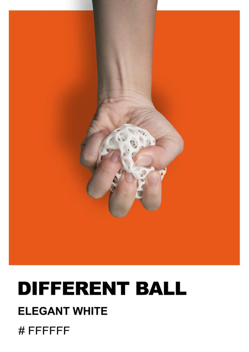 |  3D列印迪芬球 DIFFERENT BALL - 素雅白  |