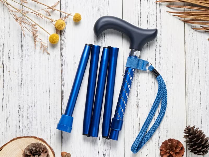 【聖誕禮盒組】璀璨星空 閃耀折疊手杖-星空藍 長輩生日禮物 現貨