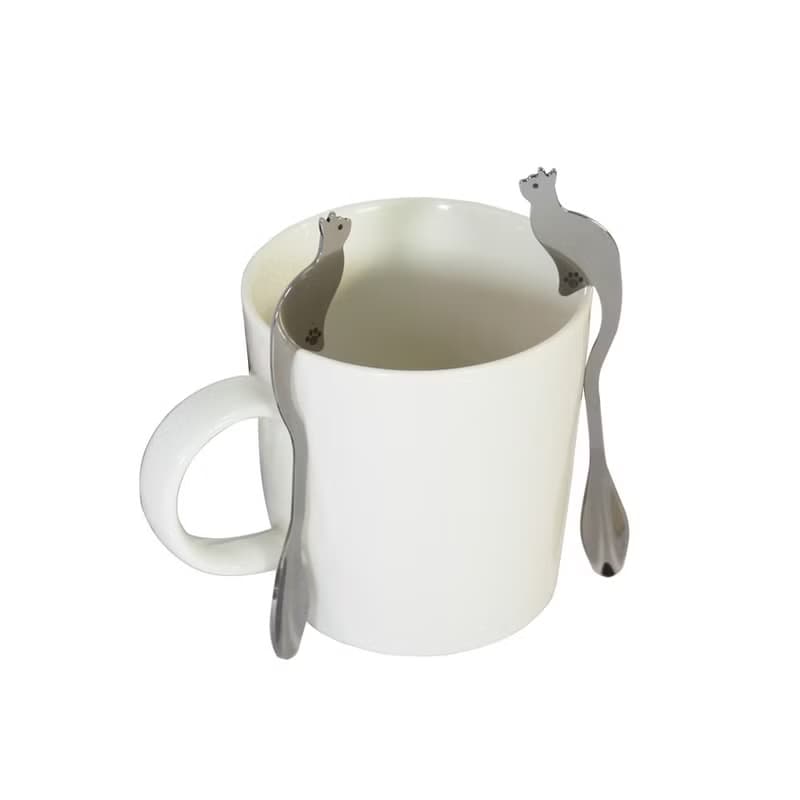 Desk+1 貓攪攪拌匙 (2入)