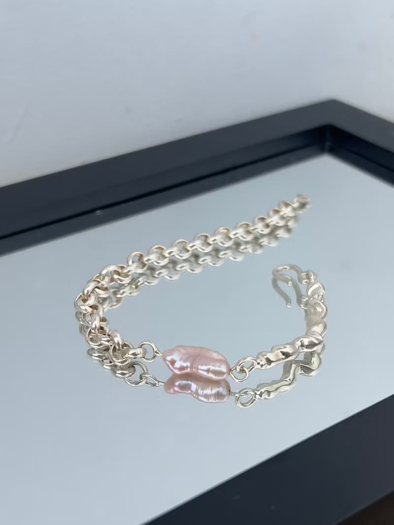 洸・流離不規則手鍊 | 巴洛克珍珠