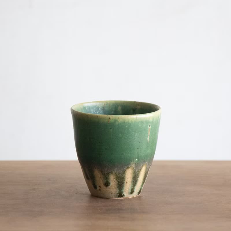 陶杯 翠綠２４