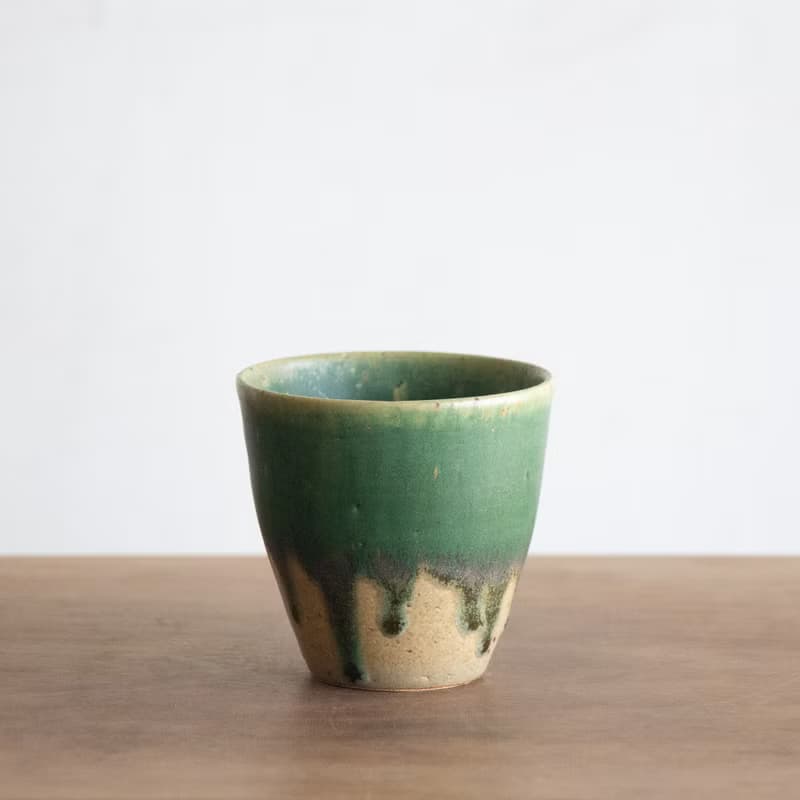 陶杯 翠綠２４