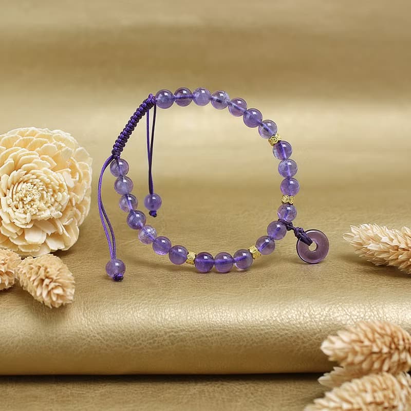 設計師經典系列 | 紫水晶手鍊 | 紫韻圓滿