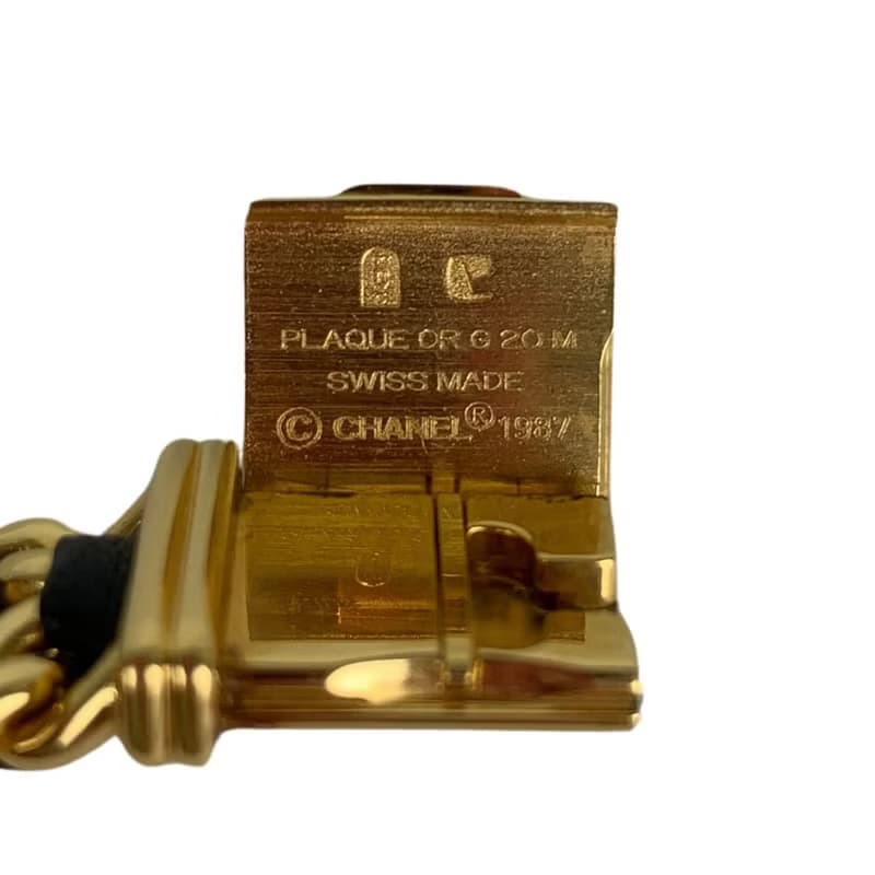 シャネル プルミエールL MG44802 クオーツ レディース腕時計 Lサイズ  - 01474